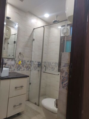 Bathroom in 3 BHK Builder Floor at Sector 46 – for Rent
