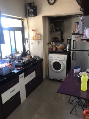 Kitchen in 1 BHK Apartment at Thane West – for Sale