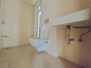 Bathroom in 3 BHK Apartment at Godrej Emerald, Ghodbunder Road – for Rent