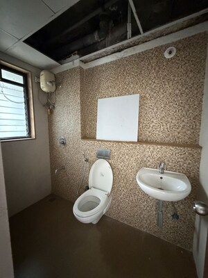 Bathroom in 2 BHK Apartment at Lodha Downtown, Dombivli East – for Rent
