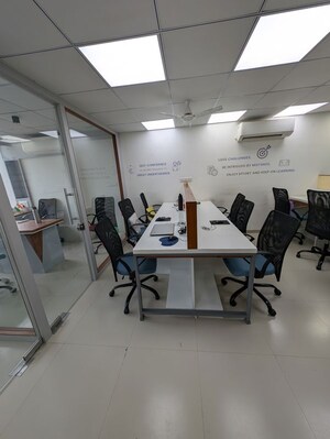 Team Area in  Office Space at Shivalik Shilp, Sanidhya – for Rent