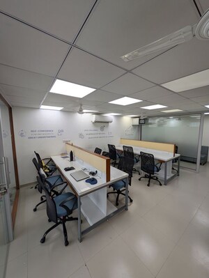 Team Area in  Office Space at Shivalik Shilp, Sanidhya – for Rent