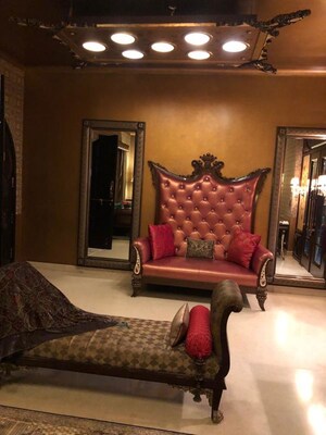 Living Room in 4 BHK Villa at Sainik Farm – for Sale
