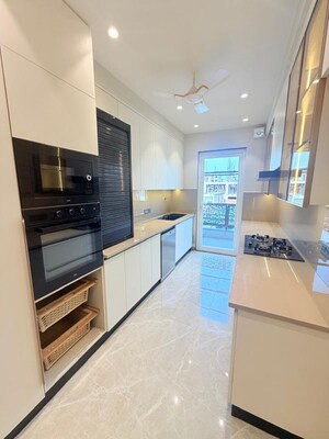 Kitchen in 5 BHK Builder Floor at Kohli One Malibu Town, Sector 47 – for Sale