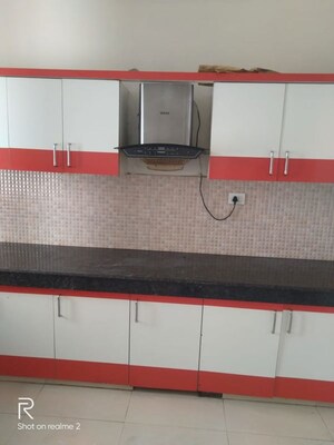 Kitchen in 2 BHK Apartment at Omega Orchid Heights, Faizabad Road – for Rent