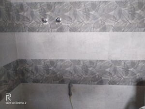 Bathroom in 2 BHK Apartment at Omega Orchid Heights, Faizabad Road – for Rent