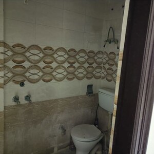 Bathroom in 1 BHK Builder Floor at Palm Residency Chhatarpur, Chattarpur – for Rent