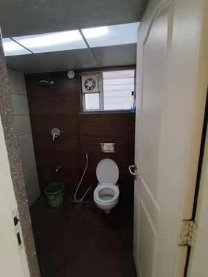 Bathroom in 3 BHK Apartment at Kumar Pinakin, Baner – for Sale