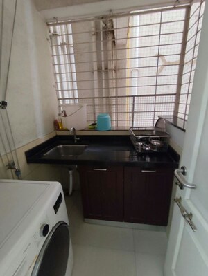 Kitchen in 3 BHK Apartment at Kumar Pinakin, Baner – for Sale