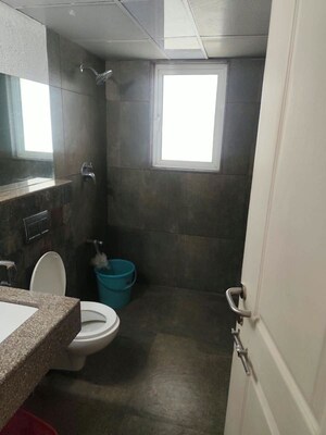 Bathroom in 3 BHK Apartment at Kumar Pinakin, Baner – for Sale