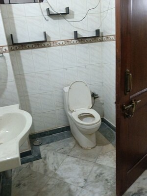 Bathroom in 3 BHK Builder Floor at Saket – for Rent