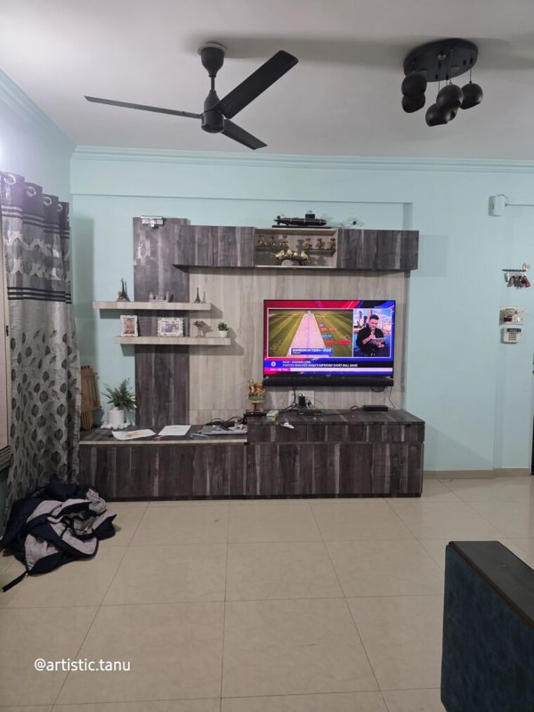 Living Room, kool-homes-arena 2 Bedroom 1230 Sq.Ft. Apartment In Balewadi Pune 10680244