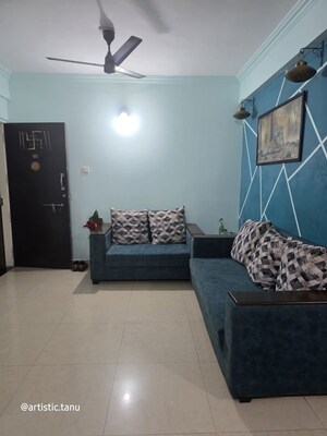 Living Room in 2 BHK Apartment at Kool Homes Arena, Balewadi – for Rent