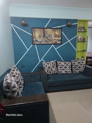 Living Room in 2 BHK Apartment at Kool Homes Arena, Balewadi – for Rent