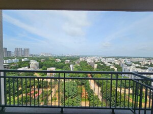 Balcony in 3 BHK Apartment at DSR Park Ridge, Nallagandla – for Rent
