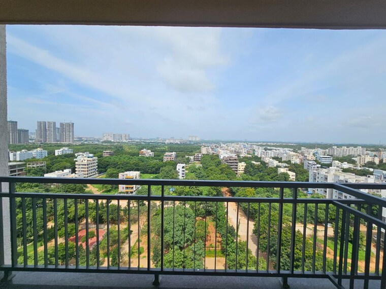 Balcony, dsr-park-ridge 3 Bedroom 1920 Sq.Ft. Apartment In Nallagandla Hyderabad 10680242
