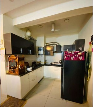 Kitchen in 2 BHK Apartment at Highland Park Chandigarh, Bhabat – for Rent