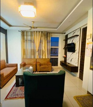 Living Room in 2 BHK Apartment at Highland Park Chandigarh, Bhabat – for Rent