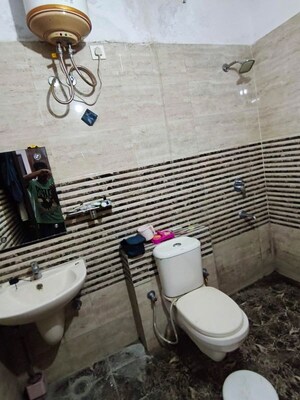 Bathroom in 2 BHK Apartment at Ambala Highway – for Sale