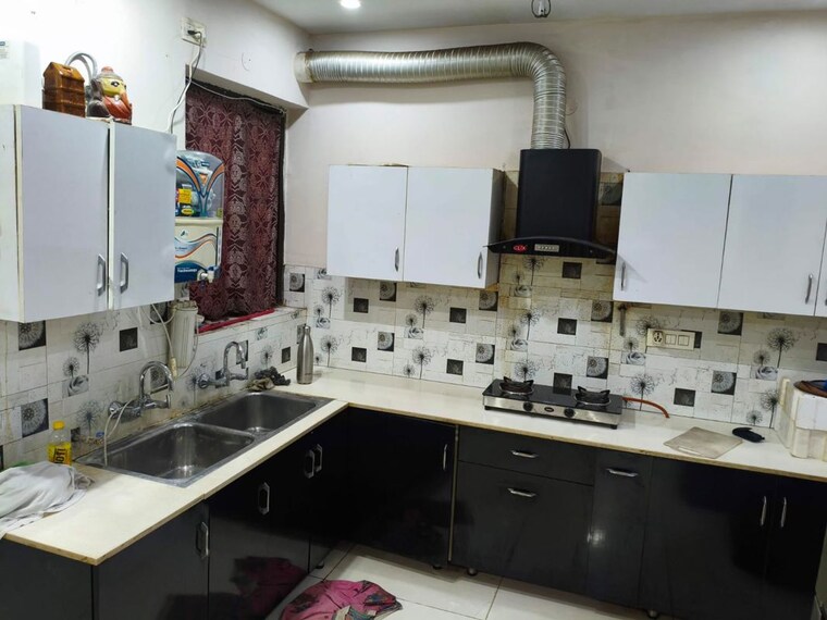 Kitchen, ambala highway 2 Bedroom 1450 Sq.Ft. Apartment In Ambala Highway Zirakpur 10680233
