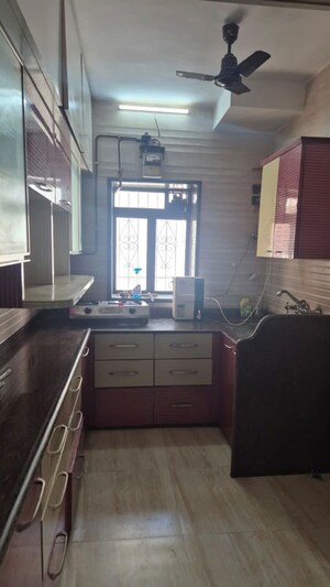 Kitchen in 2 BHK Apartment at Jheel Darshan Apartment, Powai – for Rent