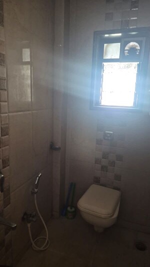 Bathroom in 2 BHK Apartment at Jheel Darshan Apartment, Powai – for Rent