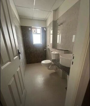 Bathroom in 3 BHK Apartment at High Ground – for Rent