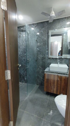 Bathroom in 3 BHK Builder Floor at Greater Kailash I – for Sale