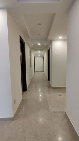 Building Lobby in 3 BHK Builder Floor at Greater Kailash I – for Sale