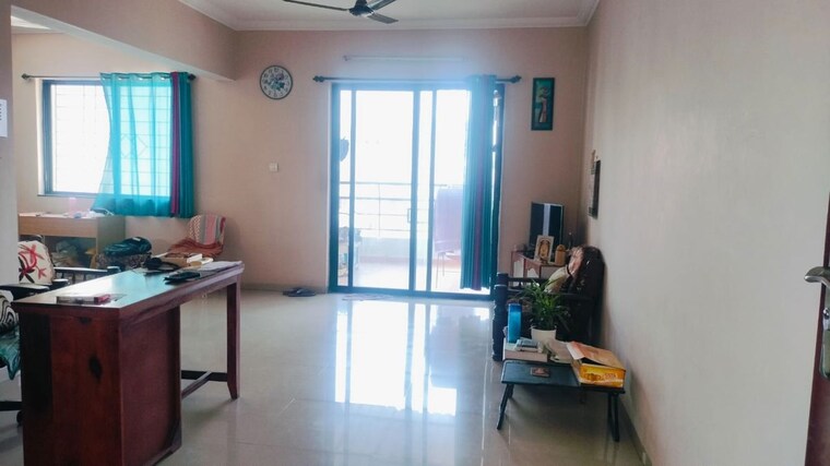 Living Room, the-pearl 2 Bedroom 950 Sq.Ft. Apartment In Balewadi Pune 10680301