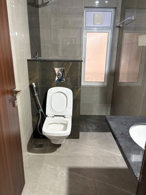 Bathroom in 2.5 BHK Independent House at Aparna Sarovar Zicon, Nallagandla – for Rent