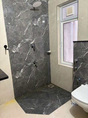 Bathroom in 2.5 BHK Independent House at Aparna Sarovar Zicon, Nallagandla – for Rent