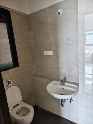 Attached Bathroom in 1 BHK Apartment at Chandak 34 Park Estate, Goregaon West – for Rent