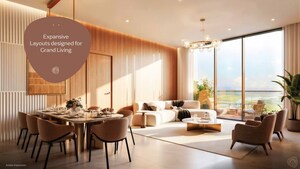 Living Room in 3 BHK Apartment at Eldeco Terra And Sol, Sector 80 – for Sale