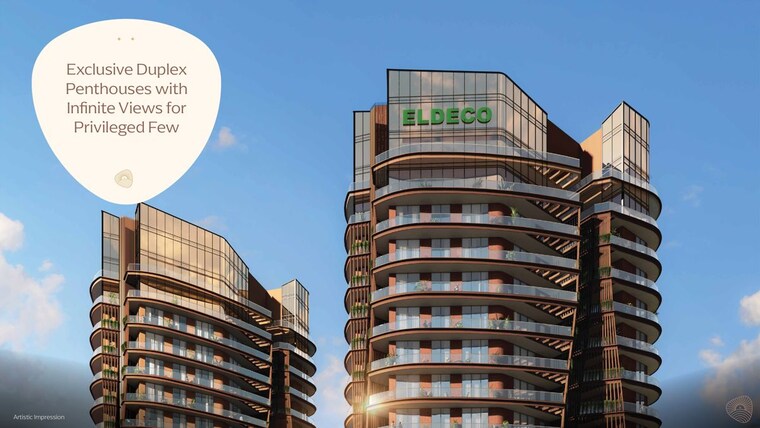 Exterior View, eldeco-terra-and-sol 3 Bedroom 2450 Sq.Ft. Apartment In Sector 80 Gurgaon 10680304