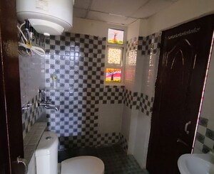Bathroom in 3 BHK Apartment at Vip Road – for Rent