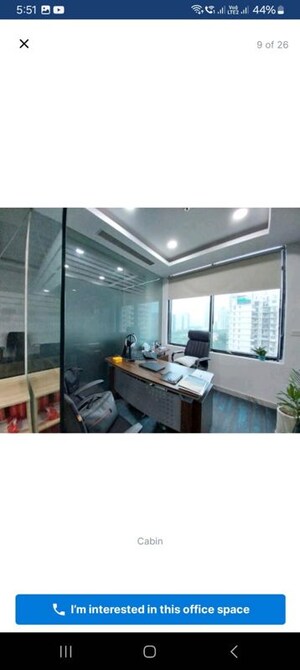 Living Room in  Office Space at Bestech Business Tower, Sector 48 – for Rent
