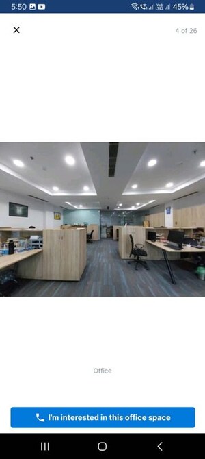 Team Area in  Office Space at Bestech Business Tower, Sector 48 – for Rent