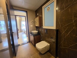 Living Room in 4 BHK Apartment at Abhee Aaria, Gunjur – for Sale