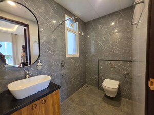 Bathroom in 4 BHK Apartment at Abhee Aaria, Gunjur – for Sale