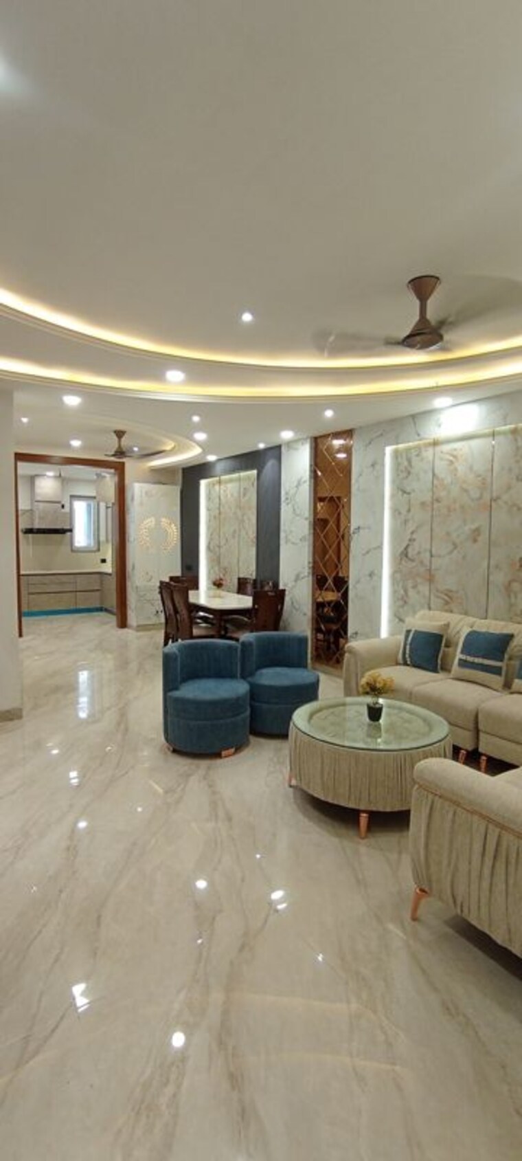 Kitchen, bptp-district-3 3 Bedroom 1620 Sq.Ft. Builder Floor In Sector 85 Faridabad 10680367