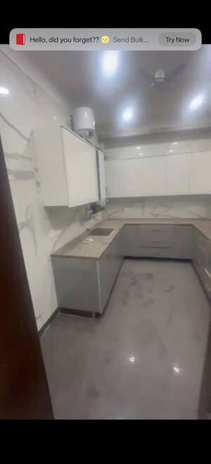 Kitchen in 3 BHK Builder Floor at Lajpat Nagar Iii – for Rent