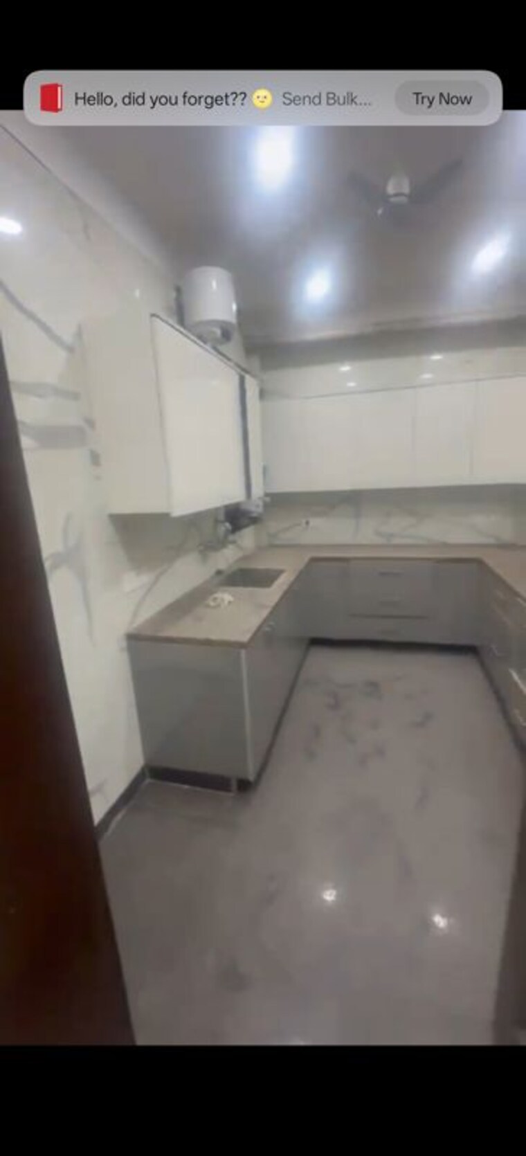 Kitchen, lajpat nagar iii 3 Bedroom 1800 Sq.Ft. Builder Floor In Lajpat Nagar Iii Delhi 10680372