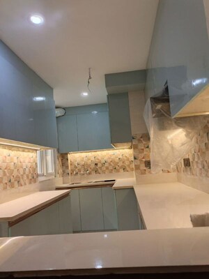 Kitchen in 2 BHK Builder Floor at Saket – for Rent