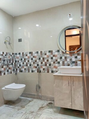 Bathroom in 2 BHK Builder Floor at Saket – for Rent