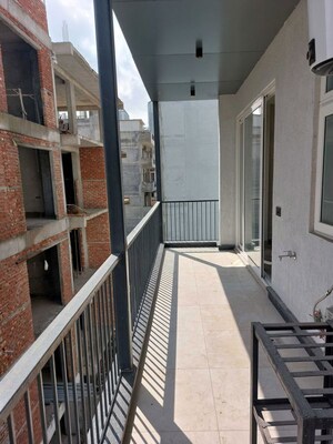 Balcony in 3 BHK Builder Floor at Sector 21 – for Rent