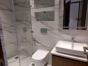 Bathroom in 3 BHK Builder Floor at Sector 21 – for Rent