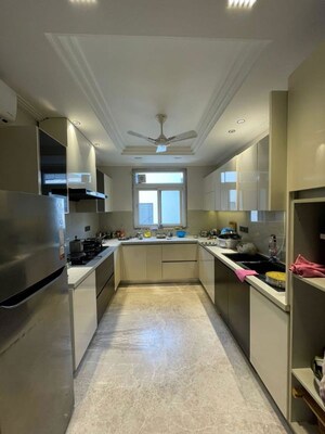 Kitchen in 3 BHK Builder Floor at Sector 21 – for Rent