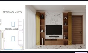 Living Room in 4 BHK Apartment at Trendset Allure, Kokapet – for Rent