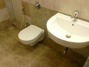 Bathroom in  Pg at Balkum Pada – for Rent